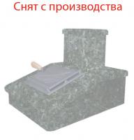 облицовка на трубу gfs гром 30 президент 130х290 серпентинит 1 ярус под шибер