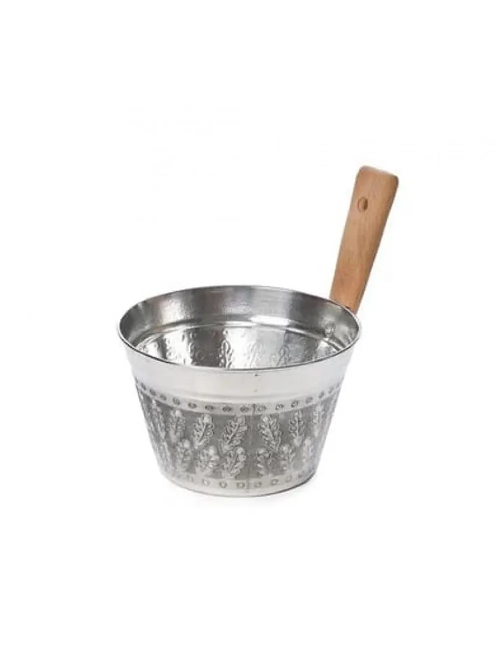 ушат 3л, mini алюминиевый, ручка из бука, 212f, банный эксперт